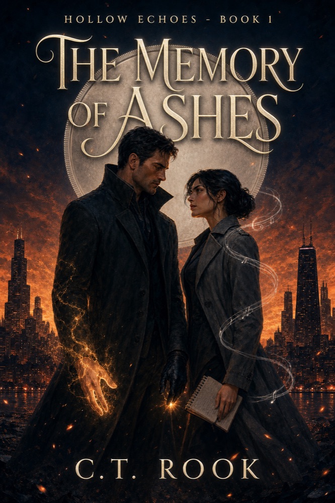 The Memory of Ashes by C.T. Rook, Hollow Echoes book one