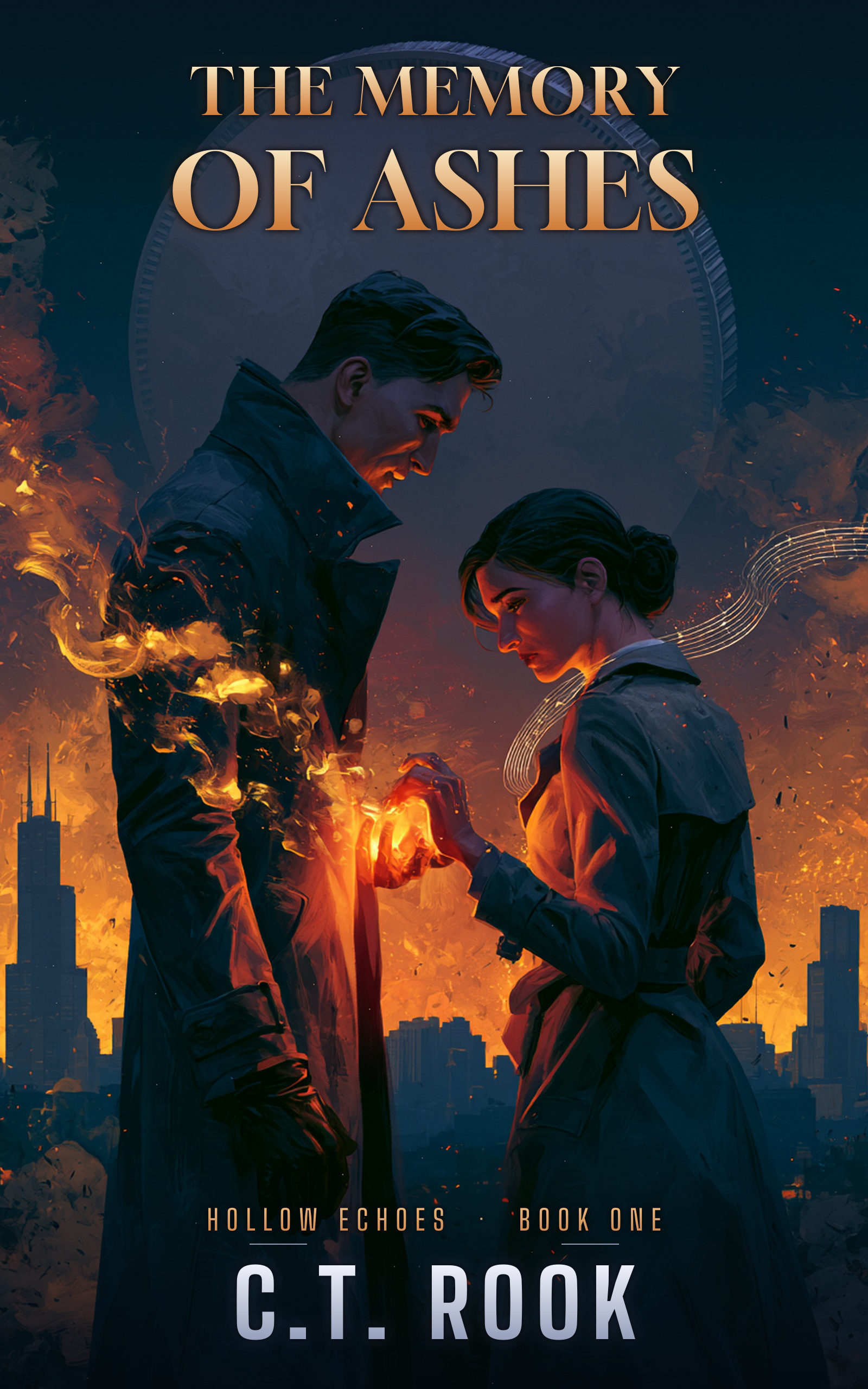 Cover of The Memory of Ashes, Hollow Echoes Book One